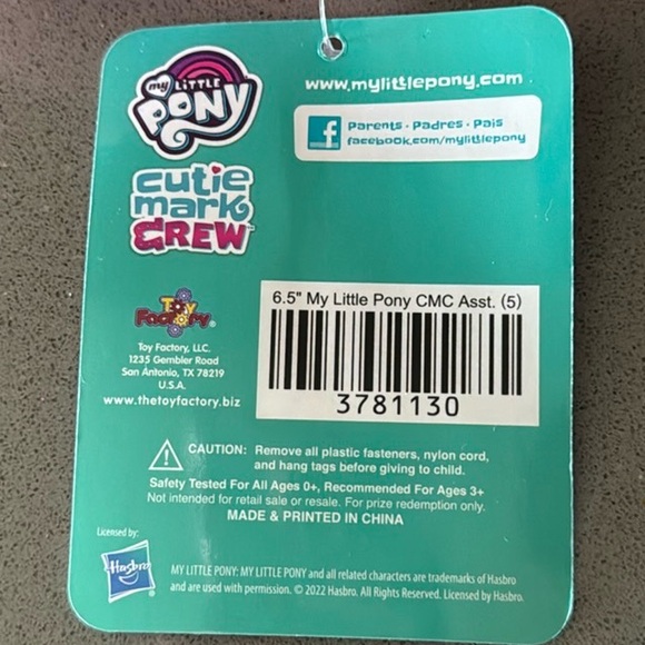 **SOLD**My Little Pony: Cutie Mark Crew PINKIE PIE Plush / Hasbro / Kawaii NEW - Picture 10 of 12